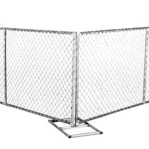 Moveable Panel Chain Link Fence